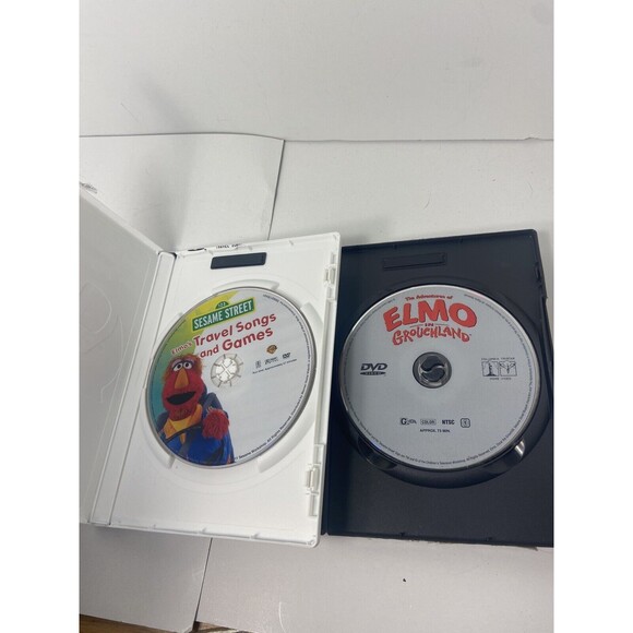 Sesame Street Lot of  4 Children Family DVD Bundle With Tall Cases - Picture 6 of 6